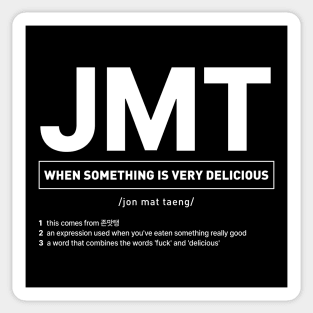 Funny Korean Slang JMT Sticker